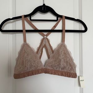 NWT Aerie Lace Nude Bralette